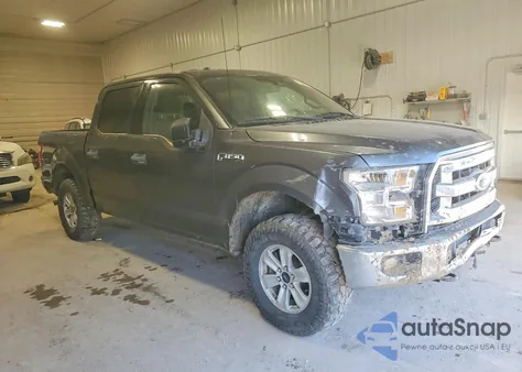 2015 Ford F150 Supercrew z USA, uszkodzony, nr VIN 1FTEW1EFXFFA31317